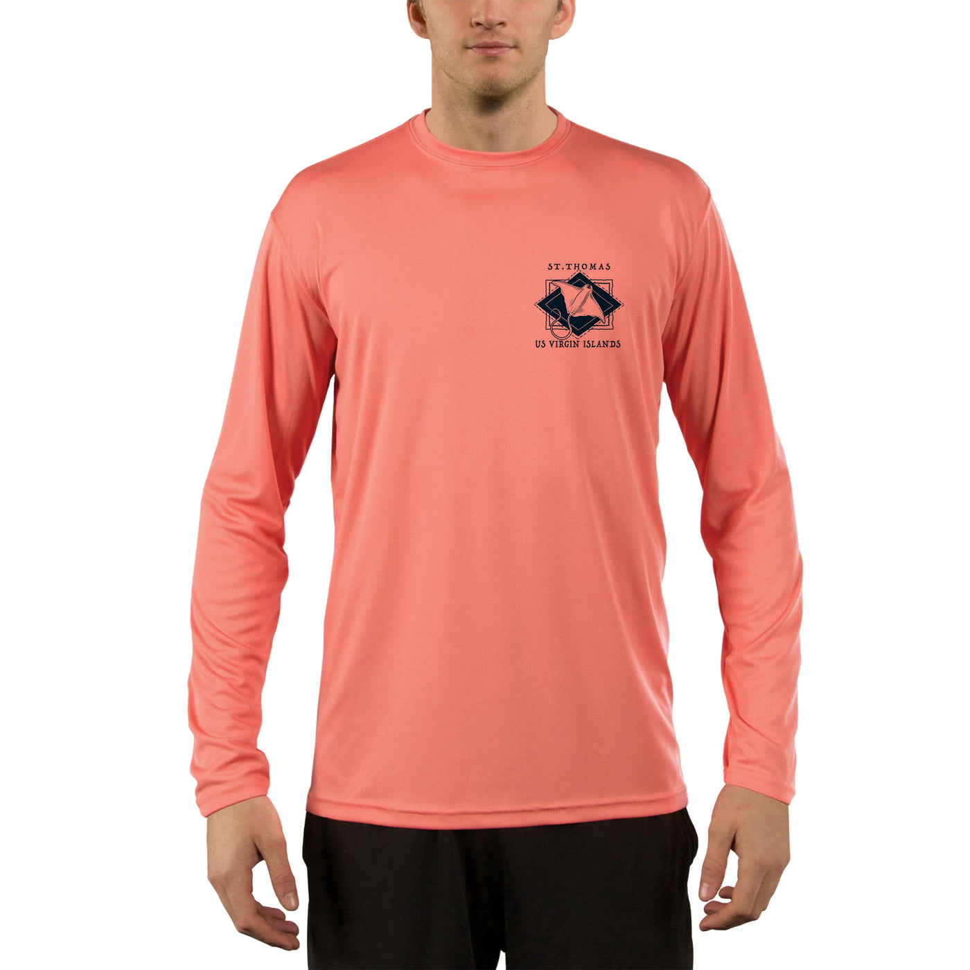 Coastal Quads St.Thomas Men's UPF 50+ Long Sleeve T-Shirt