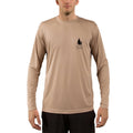 Vintage Destination Charleston Men's UPF 5+ UV Sun Protection Long Sleeve T-Shirt - Altered Latitudes