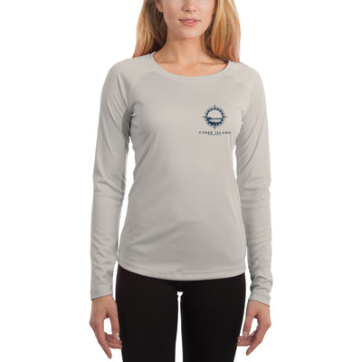 Compass Vintage Tybee Island Women's UPF 50+ Classic Fit Long Sleeve T-shirt